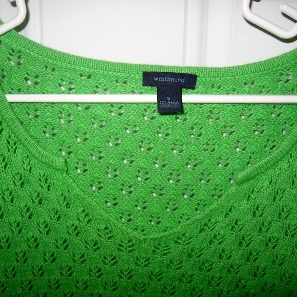 Women's Small‎ Westbound Sweater Green - Picture 2 of 7